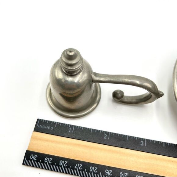 Vintage Conn House Pewter Candle Holder and Pewter Candle Snuffer - Picture 10 of 11